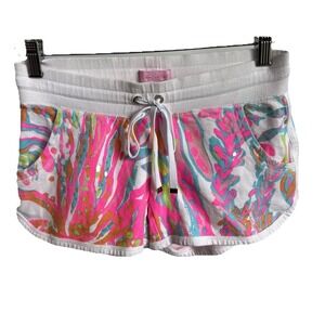 LILLY PULITZER CHRISSY BEACH SHORTS SIZE XXS ACTIVE Scuba To Cuba Preppy